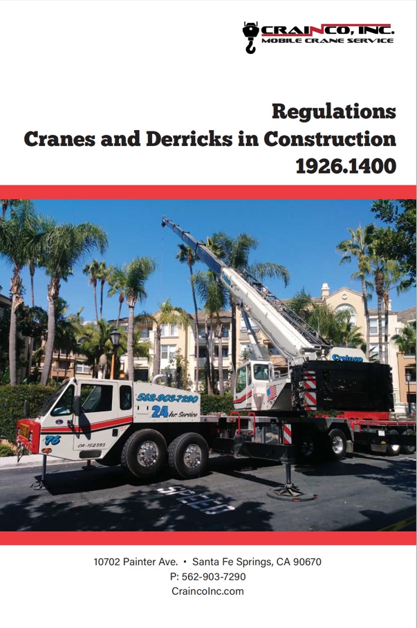 Cranes & Derricks in Construction